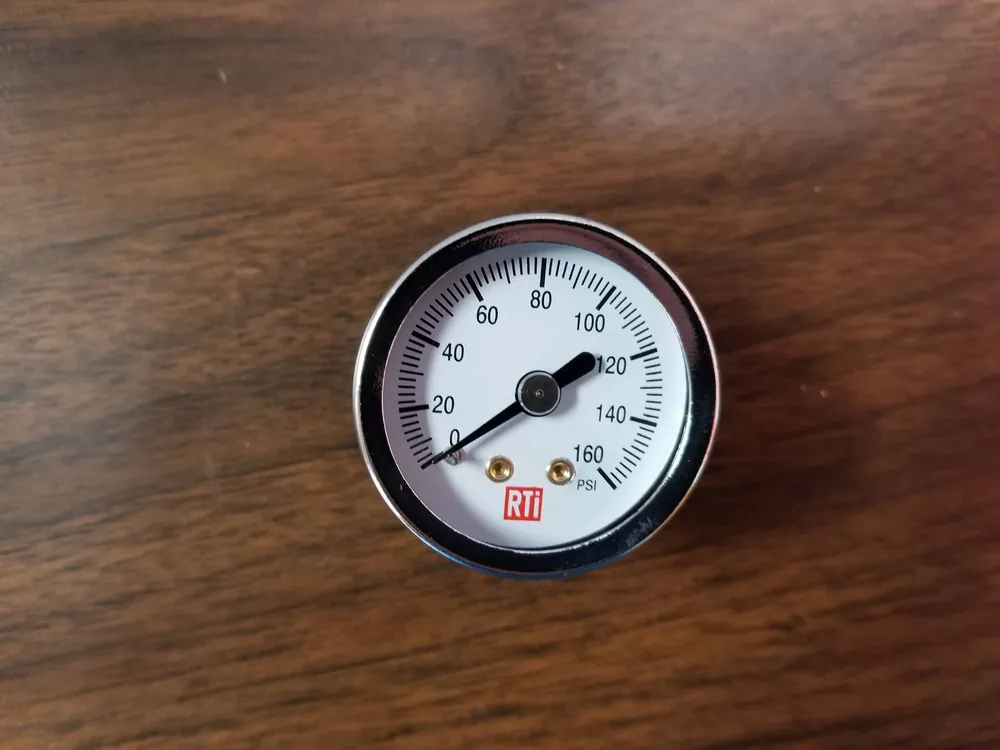 Gage 1/8” NPT 0 – 160 PSI