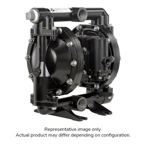EXP Series 1" Metallic Diaphragm Pump, 52 GPM, Aluminum Center, SS Wetted Parts, SS Hardware, SS Seat, PTFE Ball & Diaphragm
