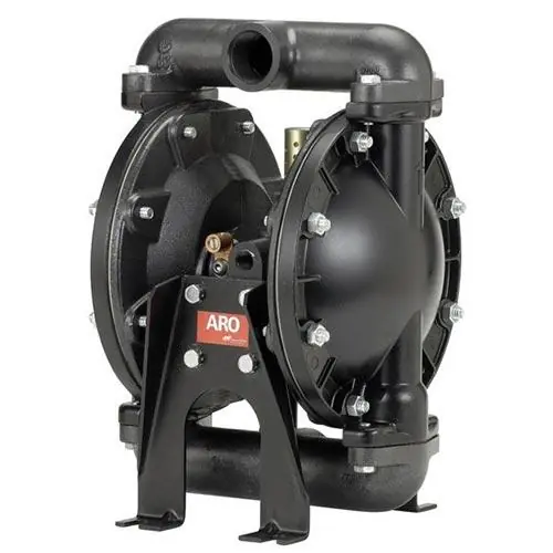 Pro Series 1" Metallic Diaphragm Pump, 35 GPM, Aluminum Center, Aluminum Caps & Manifold w/Steel Hardware, 316 SS Seat, Santoprene Ball & Diaphragm
