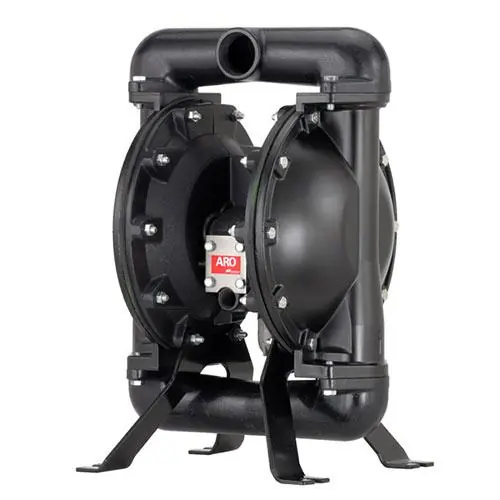 Pro Series 1-1/2" Metallic Diaphragm Pump, 90 GPM, Aluminum Center, Aluminum Caps & Manifold w/Steel Hardware, Aluminum Seat, Hytrel Ball & Diaphragm