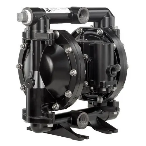 EXP Series 1" Metallic Diaphragm Pump, 52 GPM, Aluminum Center, Aluminum Wetted Parts, Plated Steel Hardware, Nitrile Seat & Ball, Buna-N Diaphragm