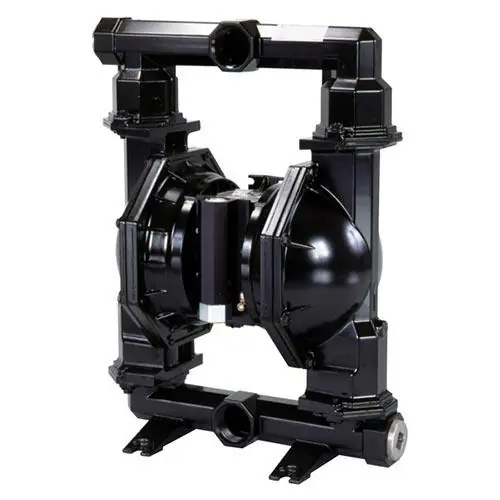 EXP Series 2" Metallic Diaphragm Pump, 172 GPM, Aluminum Center, SS Wetted Parts, SS Hardware, 316 SS Seat, PTFE Ball, PTFE/Santoprene Diaphragm
