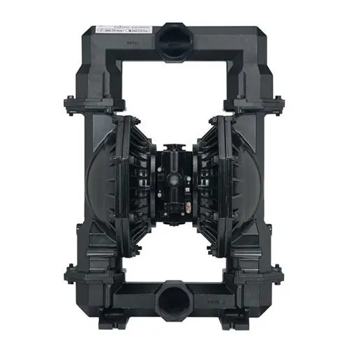 EXP Series 3" Metallic Diaphragm Pump, 275 GPM, Aluminum Center, Cast Iron Wetted Parts, Plated Steel Hardware, 316 SS Seat, PTFE Ball, PTFE/Santoprene Diaphragm
