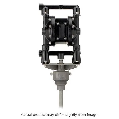 ARO Drum Pump, Dispensing Package, 11 GPM, 1 1 Ratio, Poly Housing & Seat, Santoprene Ball & Diaphragm