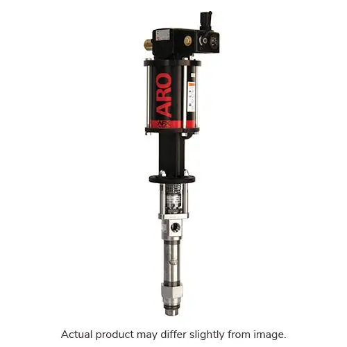 ARO AFX Series 2-Ball Piston Pump, 23 1 Ratio, 3.8 GPM, 6" Air Motor, 3495 PSI