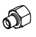 Wagner Adapter G3/8"-NPS 1/4" for IceBreaker 40-150 Piston Pump