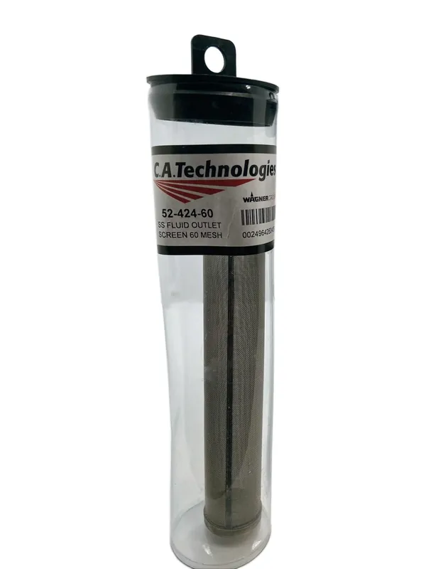 C.A. Technologies Stainless Steel Fluid Outlet Screen 60 Mesh