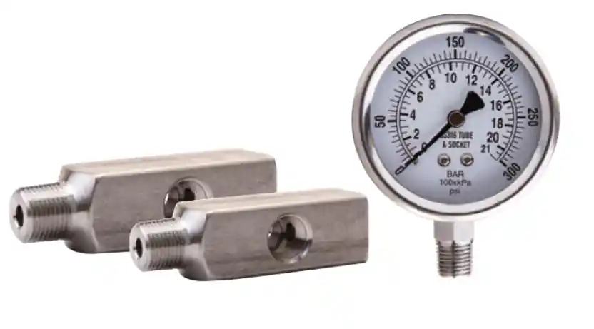 ARO High Pressure Gauges and Adapters