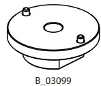 Wagner 2314079 Cefla Mount (Adapter Base)