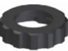 Ransburg 445470 Lock Nut Injector