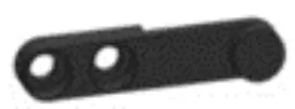 Ransburg 460485 Clip; Topcoat A4