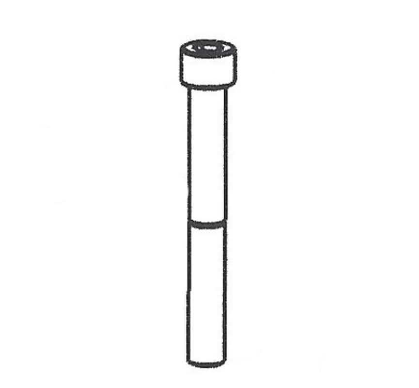 C.A. Technologies 98-0290 1/4-28 X 2" Mounting Screw