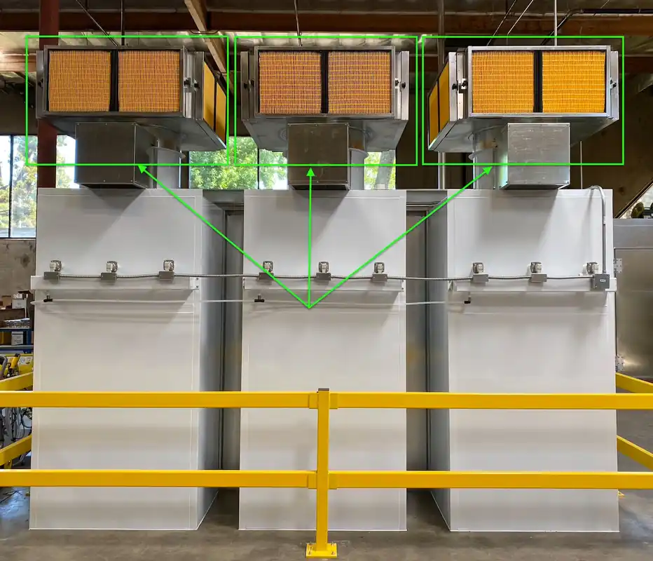 Stage 2 HEPA Final Filter for AFC Powder Booth