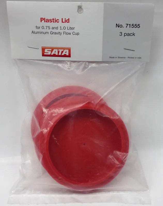 SATAjet 100 B Plastic Lid (3 Pk)