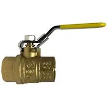 BALL VALVE BRASS THD 1/2