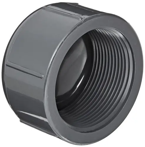 CAP PVC 80 THD 1/4
