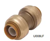 PUSH-FIT COUPLING 1 1/4