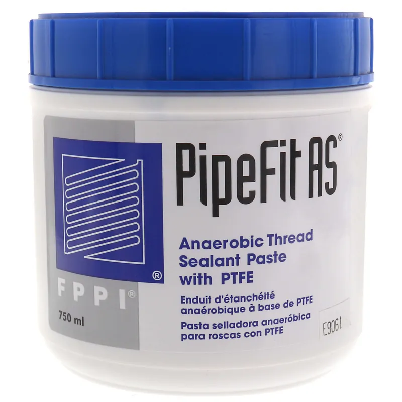 PIPEFIT AS ANAEROBIC THREAD SEALANT PTFE