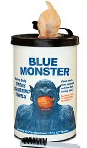 BLUE MONSTER CITRUS SCRUBBING TOWELS