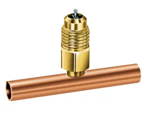 1/4 OD COPPER TEE ACCESS