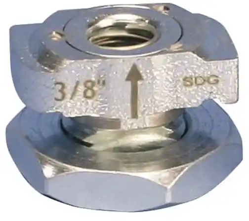 CADDY ROD LOCK CHANNEL NUT 3/8