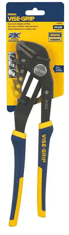 PLIER 12 STRAIGHT JAW GROOVELOCK