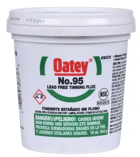 OATEY TINNING FLUX 95 16OZ 30375