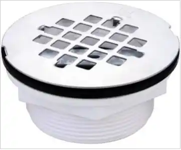 SHOWER DRAIN PVC NO CAULK 2"