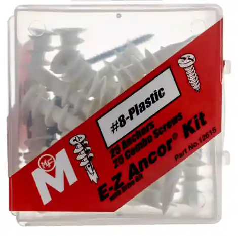 E-Z ANCHOR KIT 8X1 1/4 HOLLOW WALL