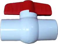 BALL VALVE PVC 40 THD P200 3/4