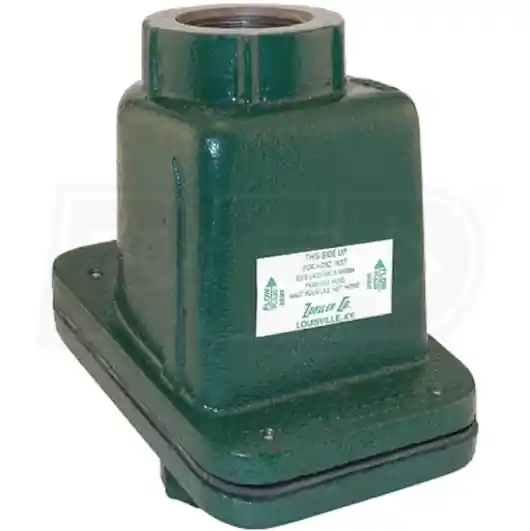 ZOELLER CAST IRON UNICHECK VALVE 1 1/2