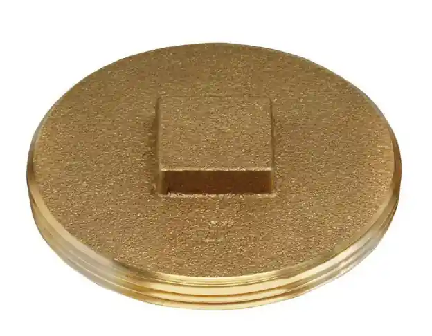 PLUG BRASS C/O SQ HD 2