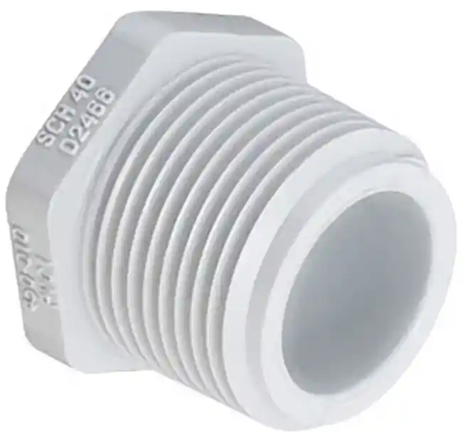 PLUG PVC 40 THD 1 1/2