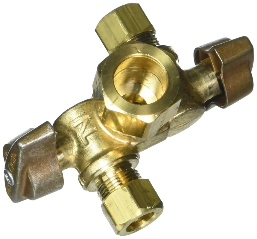 STOP DUALOUTLET/DUAL STOP 5/8CX3/8CX1/4C