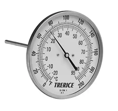 B852-04 50-500 BIMETAL THERMOMETER