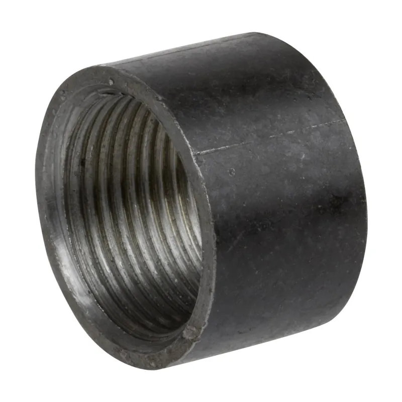 HALF-COUPLING BLK STEEL THD 3/4