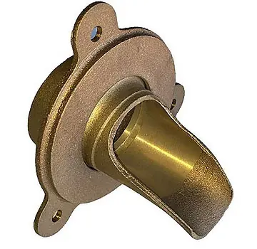 DOWNSPOUT NOZZLE BRONZE 4" IPS