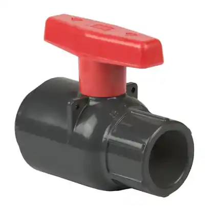 BALL VALVE PVC STD SOC 1/2