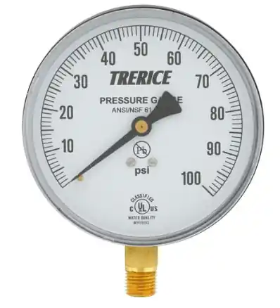 800B 4 30" VAC-30 PSI 1/4 LOWER CONNECTI