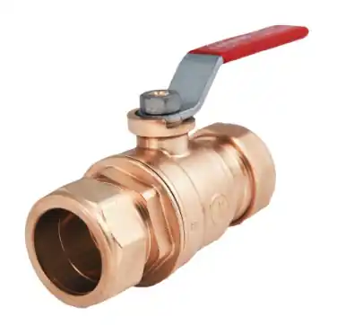 BALL VALVE BRASS COMPRESSION 3/4 NL