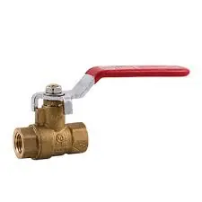 BALL VALVE THD BRASS 1