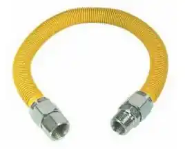FLEX CONN GAS 3/8OD(1/4ID)X36 FIPXMIP