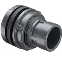 BULKHEAD FTG PVC 80 SOCXSOC 1