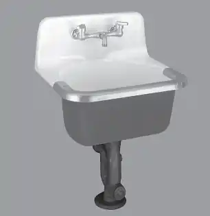 SERVICE SINK LAKEWELL WHITE 7692.000.020