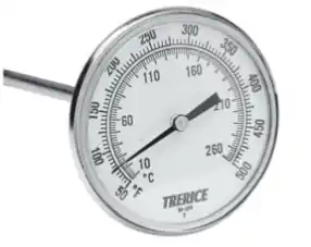 B831X-18 0-250F BIMETAL THERMOMETER