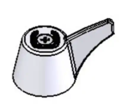 HANDLE ASSMBLY COLD 80350