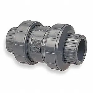 CHECK VALVE PVC TU S/T 2