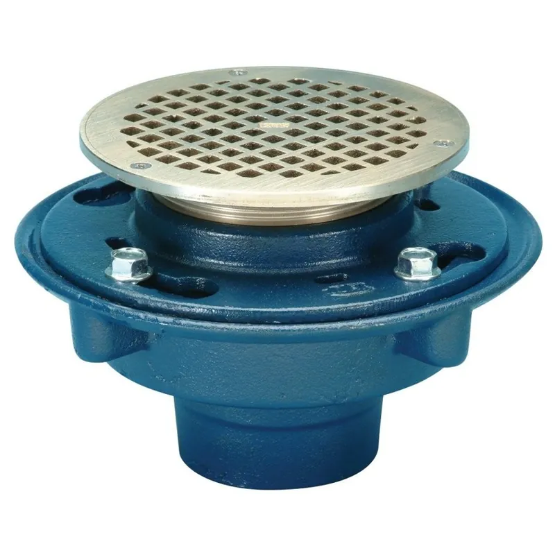 FLOOR DRAIN ZN-415-4NH-P 4" NH BODY ONLY