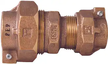 WATER SERVICE UNION CTS X IPS PE 3/4