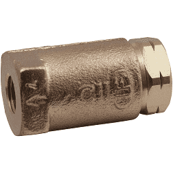 BALL CONE CHECK VALVE BRONZE 1 1/4